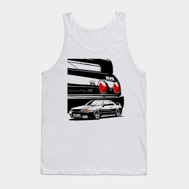 The Legends R32 Tank Top by Rezall Revolution